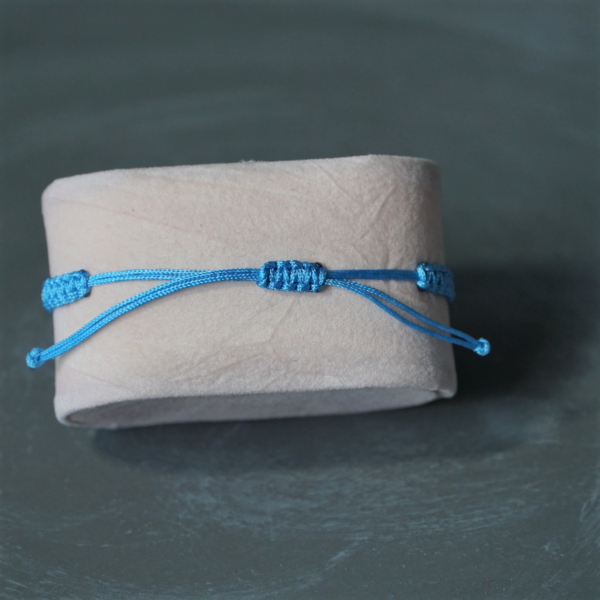 Makramee Armband "Muschel"