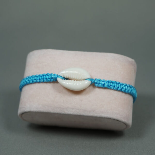 Makramee Armband Muschel