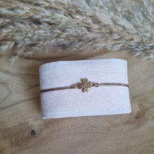 armband kleeblatt roségold